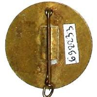 1° Bataillon de Choc , émail, boléro rectangulaire