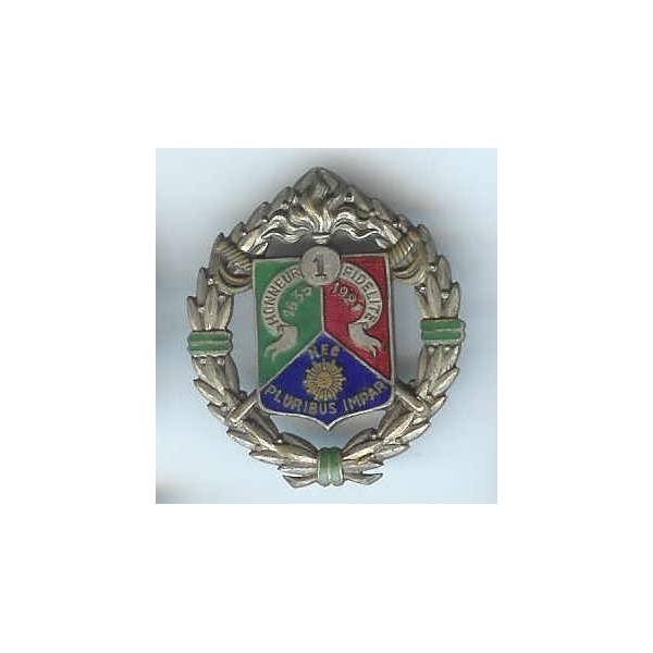 1° Régiment Etranger de Cavalerie , vert fonçé, sans attache