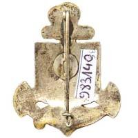 9° Division d'Infanterie Coloniale , émail, dos argenté, petit boléro à fenêtre