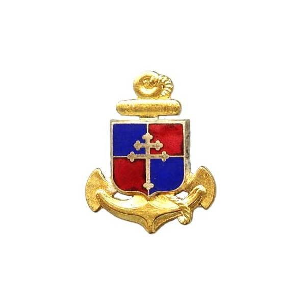 9° Division d'Infanterie Coloniale , émail, dos argenté, petit boléro à fenêtre