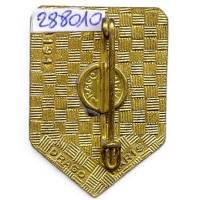 7° Régiment d'Artillerie Coloniale , crocodile vert, émail, guillochage droit, 1 boléro Drago