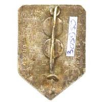 Régiment d'Artillerie Coloniale du Maroc , ancre et canons argentés, 2 boléros lisses