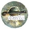 SAL 19  du Groupe de Bombardement 2 / 52 , bougnat d'émail sur fond bleu, 30 mm