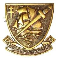 1° Bataillon de Fusiliers Marins Commandos , voir description