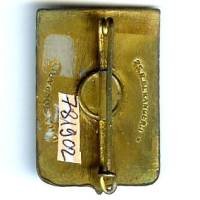 2° Régiment Etranger d'Infanterie en Extrême-Orient , grand écu, grenade sur dragon, attache recollée