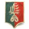 2° Régiment Etranger d'Infanterie / Compagnie Montée , 23x33, argenté, dos maculé de soudure