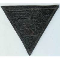 2° Régiment Etranger Parachutiste , tissu brodé de fils d'or et argent, 105x90