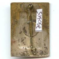 3° Régiment Etranger d'Infanterie en Extrême-Orient , plaque argentée, D Ber en arc, attache cassée