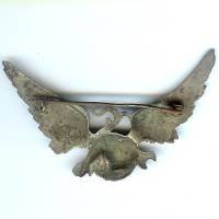 3° Escadrille du 1 / 41  Tong   Tonkin , dragon, 64 mm, argenté