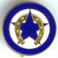 4° RE / 2° Cie d' Engagés Volontaires, fer à cheval doré