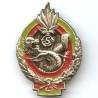 5° Régiment Etranger d'Infanterie en Extrême-Orient , argenté, fond plein, peint