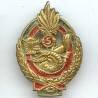 5° Régiment Etranger d'Infanterie en Extrême-Orient , 5 rouge, moulage Drago peint, doré, évidé