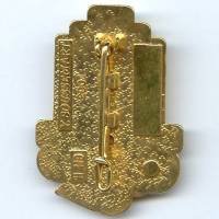 13° DBLE, grenade rapportée, vert / rouge, tirage 2001