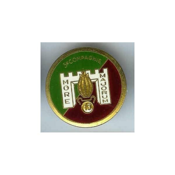 13° DBLE / 3° Cie, vert fonçé, retirage