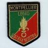 Légion Etrangère  A.A.L.M.E Montpellier, tissu 63 x 85