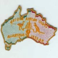 Légion Etrangère  F.A.F.F.F.L. of Australia, tissu 100x85 environ