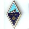 1° Rgt du Génie, losange, émail, guilloché, 2 boléros Drago