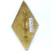 1° Rgt de Génie, losange, résine, dos guilloché, boléro D