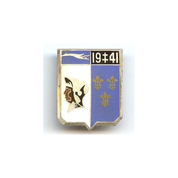 5° Escadre de Chasse  Orange , écu carré, résine, boléro Drago