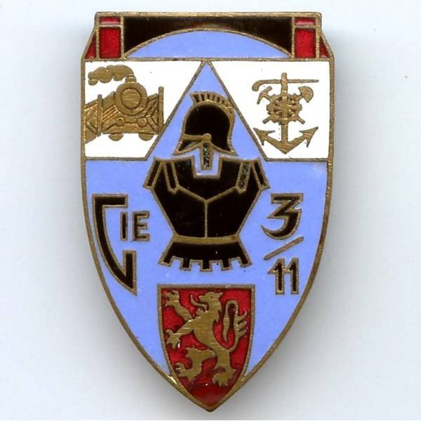 3° Rgt du Génie / 11° Cie, Armée d' Armistice