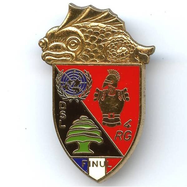 4° Rgt du Génie / DSL FINUL , 13° mandat 04 - 10 1984