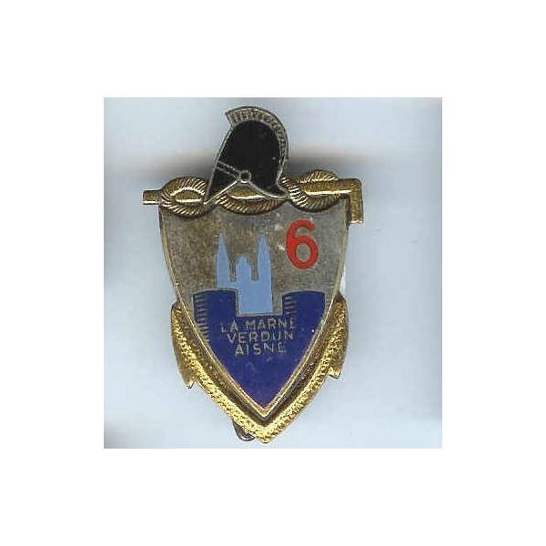 6° Régiment du Génie ,"La Marne Verdun Aisne"