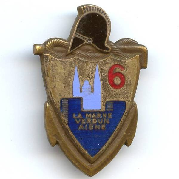 6° Régiment du Génie ,"La Marne Verdun Aisne"