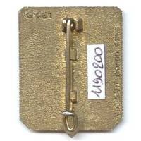 10° Régiment du Génie, écu, épingle sertie