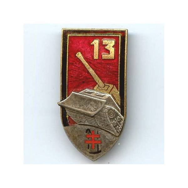 13° BG, canon doré