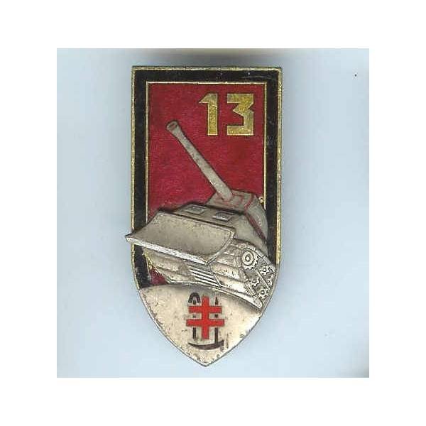 13° Régiment du Génie, canon argenté