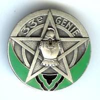 33° Bataillon du Génie du Levant , Ab en arc sur 1 ligne