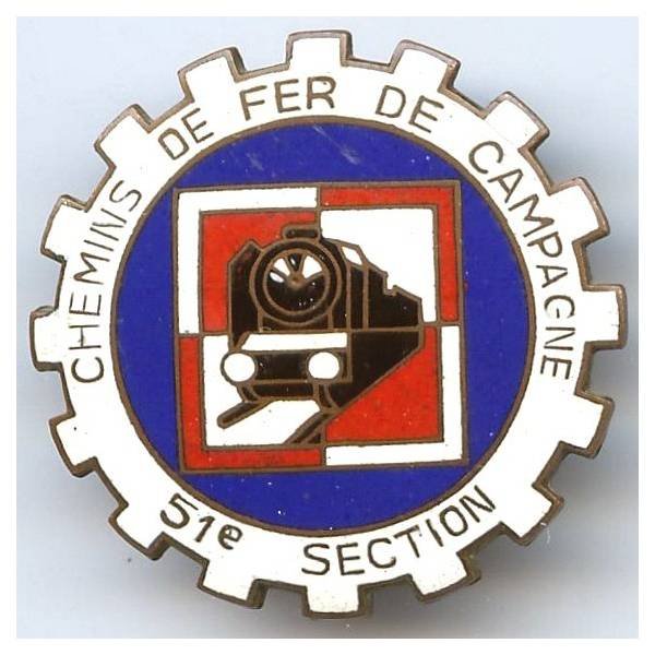51° Section de Chemin de Fer de Campagne, roue dentée