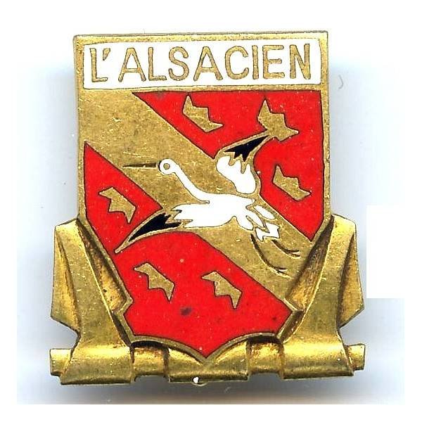 Alsacien  (contre-torpilleur 1946-55) , cigogne, Ab droit