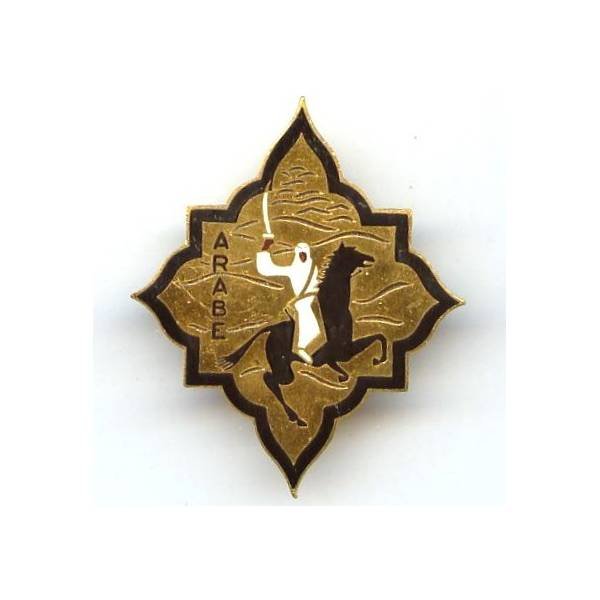 Arabe (escorteur 1951-61), cavalier, dos lisse