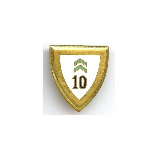 10° Escadre de Chasse Creil, émail, boléro Drago