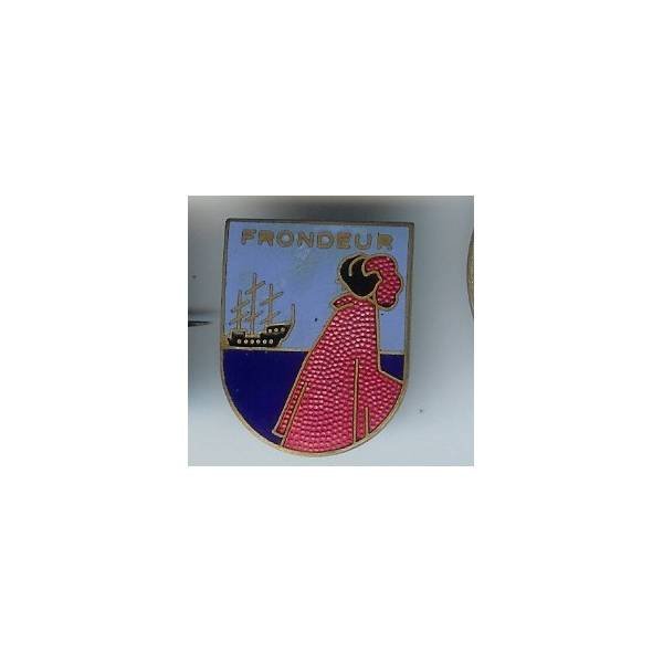 Frondeur (torpilleur 1931-42), voilier, attache ressoudée