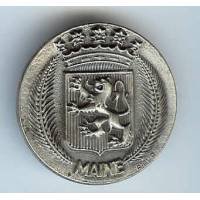 Maine, rondache tout métal,...