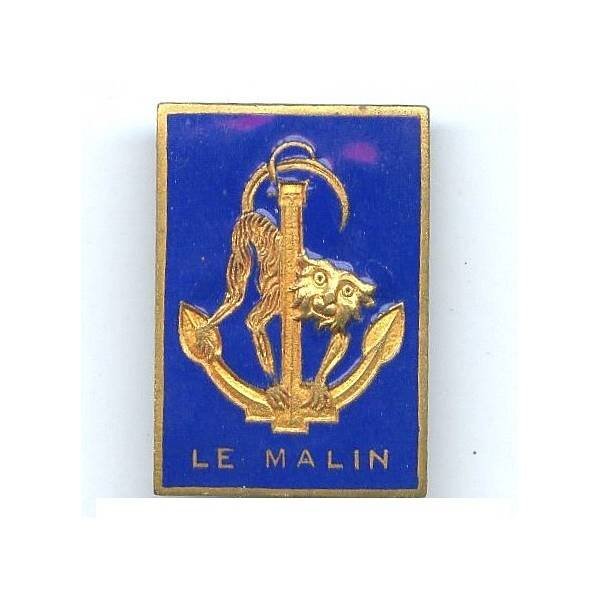 Malin (contre-torpilleur 1935-56), 23x33, tête en relief