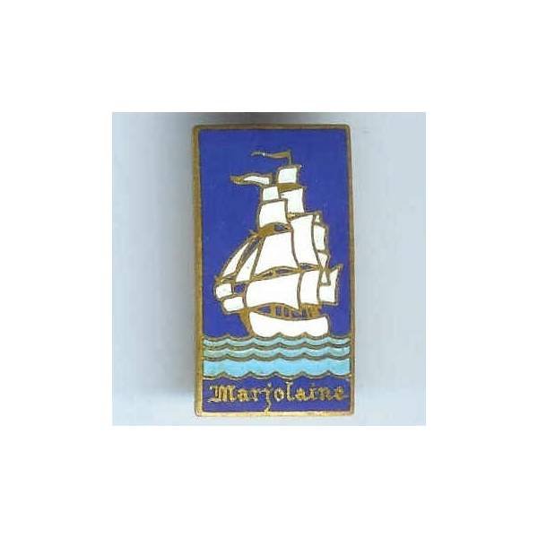 Marjolaine (ex D 337 1944-61), fond bleu, dos granulé