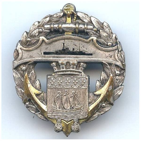 Paris (école de timoniers 1911-1956) , rond, attache à pivot