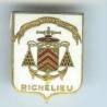 Richelieu (bâtiment de ligne 1939-59), écu fond blanc