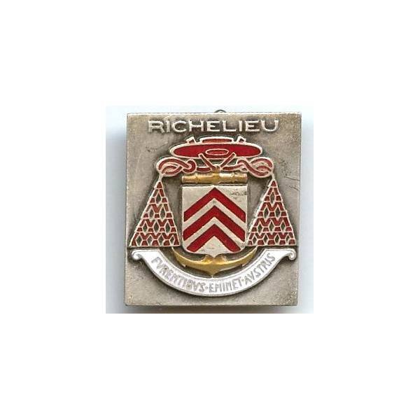 Richelieu (bâtiment de ligne 1939-59), armoiries, 31x35