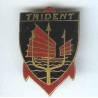 Trident (patrouilleur 1951-56), légère écaille en surface