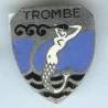 Trombe (torpilleur 1927-46), éclat d' émail en surface