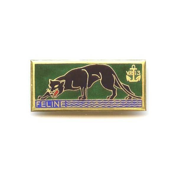 Vedette de Port 13  "La Féline", panthère noire