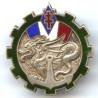 Train des TFIS (éléments de l' ex 3° DIC), éclat d'émail