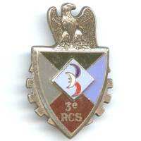 3° RCS , blason rapporté,...