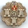 9° Escadron du Train, fond plein, blason en haut