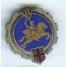 13° Escadron du Train, gaulois et blason dorés