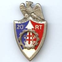 20° Régiment du Train, relief